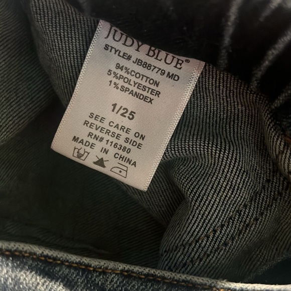 Judy Blue Jogger Jeans Drawstring Size 1/25 - Picture 6 of 7